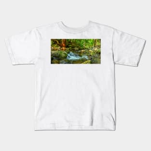 Rainbow Falls Hike Kids T-Shirt